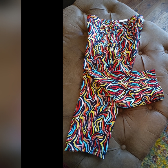 Slim-sation By Multiples Ladies Capri Pants - Picture 7 of 8